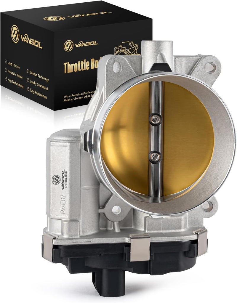 VANBOL Electronic Throttle Body Fit for 2009-2015 Chevy Silverado Suburban Express Avalanche Tahoe Trailblazer GMC Sierra Yukon Envoy Savana Cadillac Escalade ESV EXT CTS 4.8L 5.3L 6.0L 6.2L 12601387 - Image 1